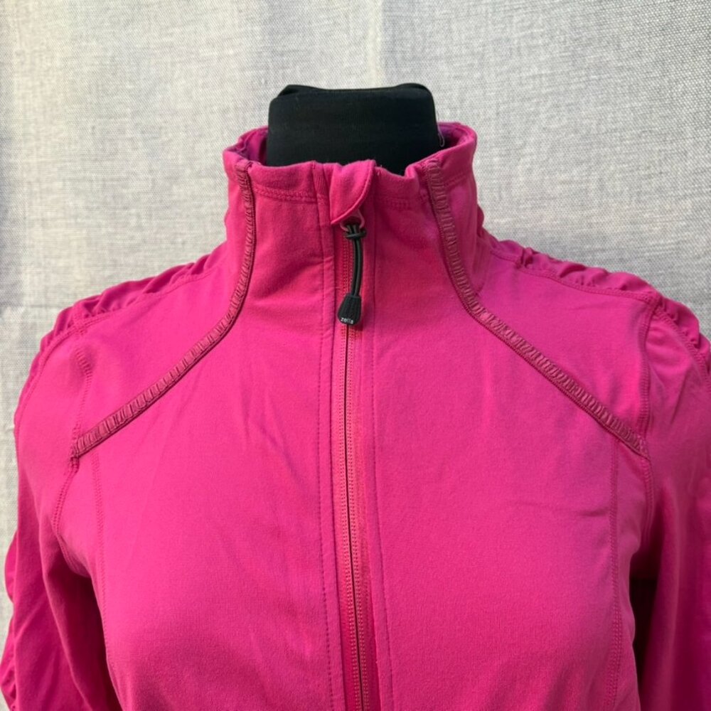 NEW Zella Workout Jacket, Red Berry M - Picture 6 of 16